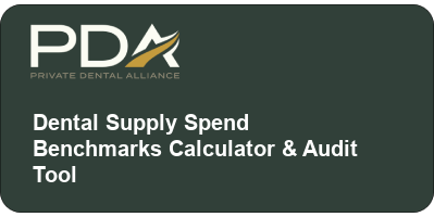 dental supply spend benchmarks